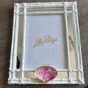 Lilly Pulitzer Bamboo Mirrored Frame 5x7